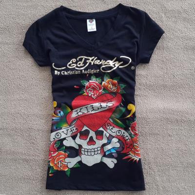 Cheap Ed Hardy shirts women wholesale No. 857